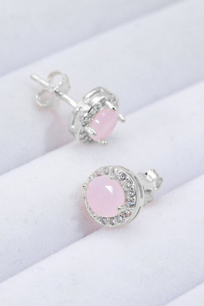 Give It To You 925 Sterling Silver Quartz Earrings