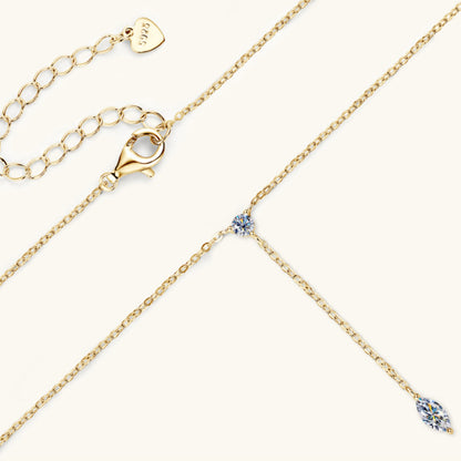 Moissanite 925 Sterling Silver Necklace