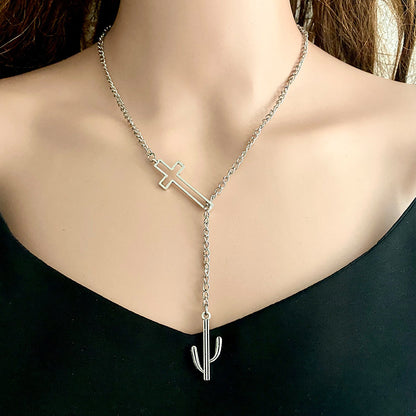 Cross Chain Necklace